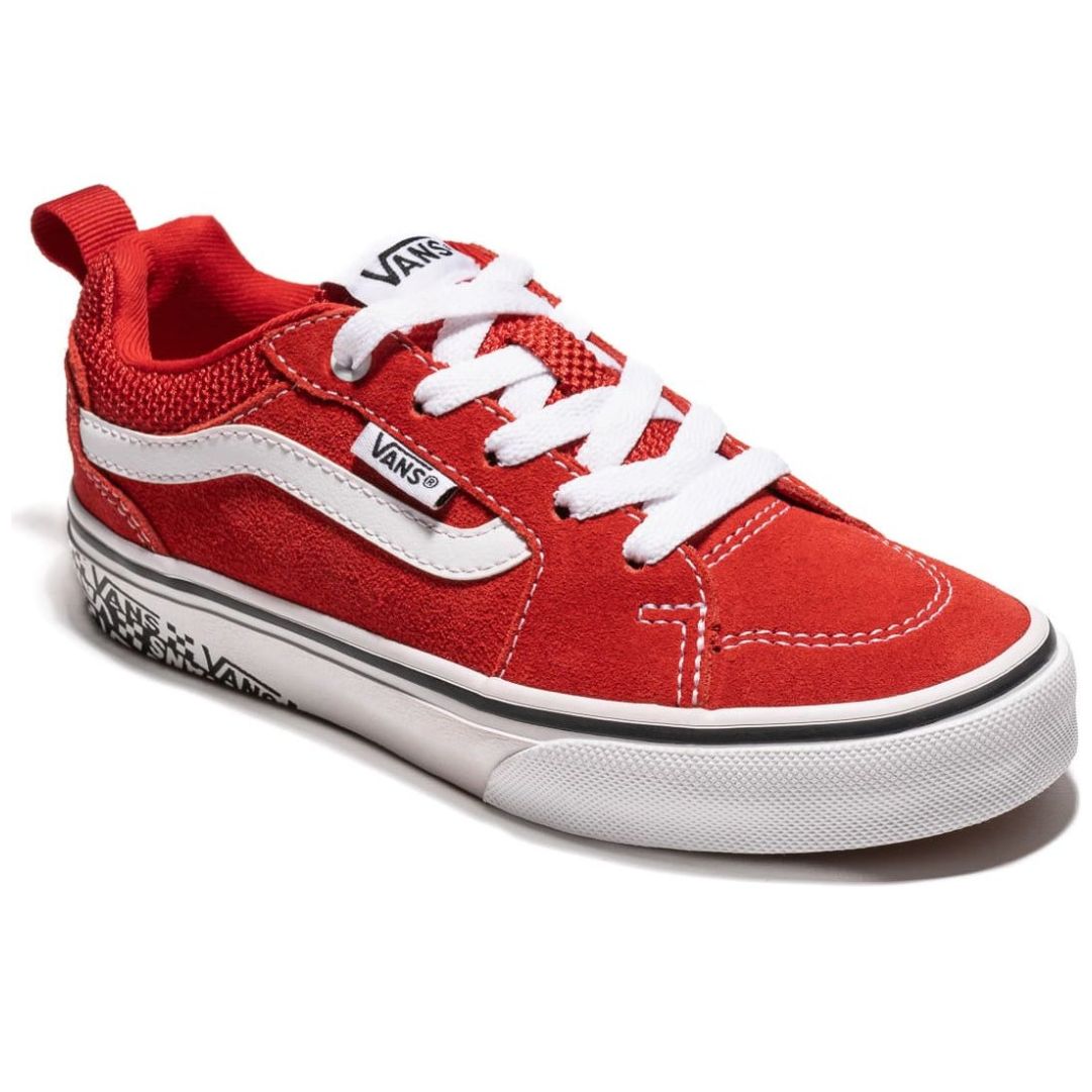 Vans best sale rojos niño