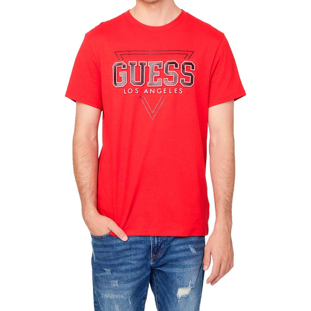 Guess discount playera hombre