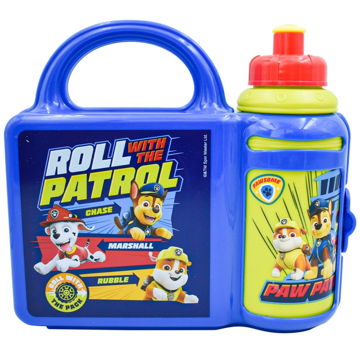 Botella Agua Colegio Marshall Paw Patrol Personalizada Niños