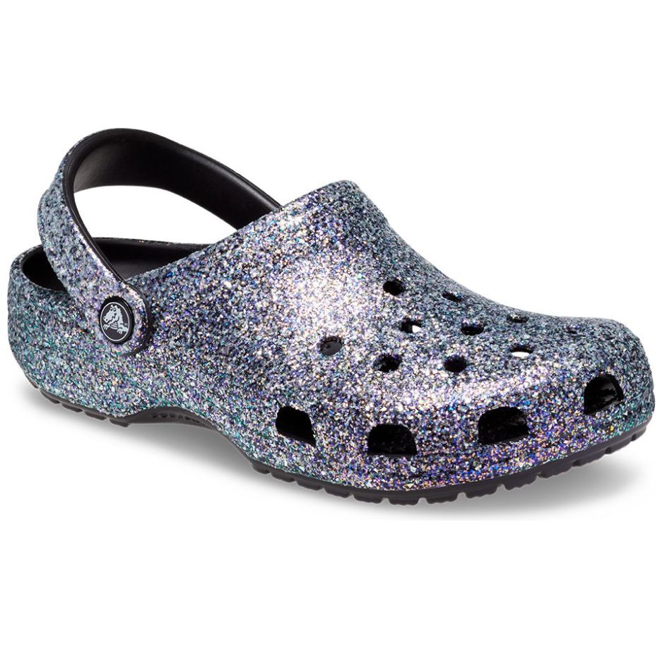 Glitter crocs cheap