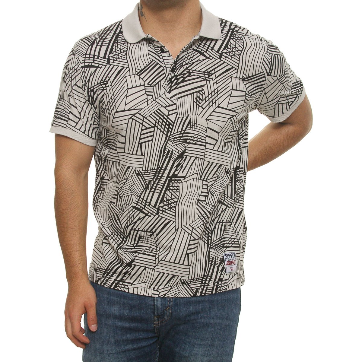 Playera manga discount corta para hombre