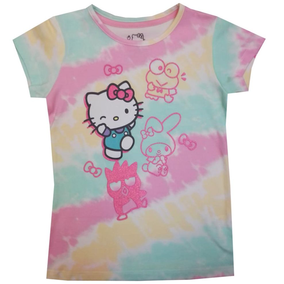 Playera para Ni a Manga Corta Hello Kitty