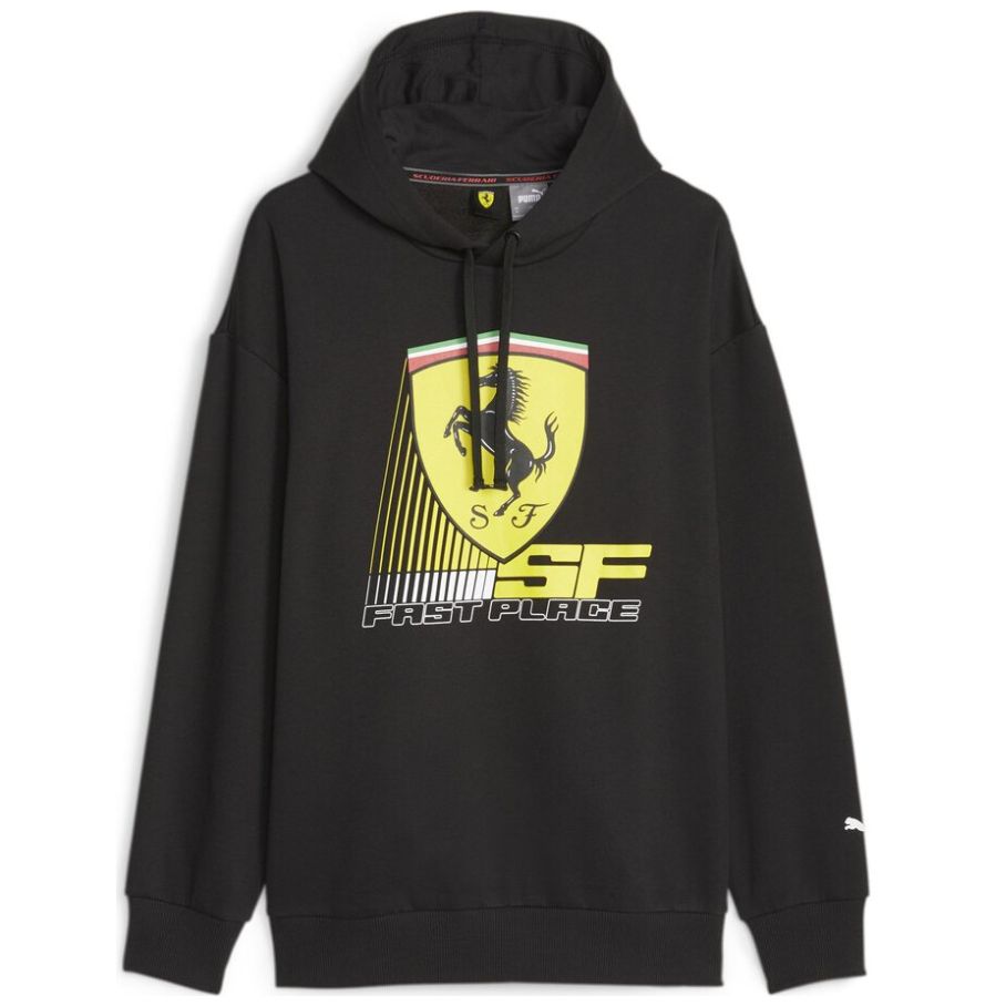 Sudadera puma store ferrari negra