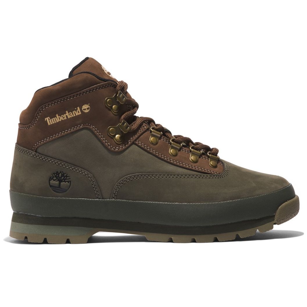 Bota Timberland en Piel Euro Hiker Verde