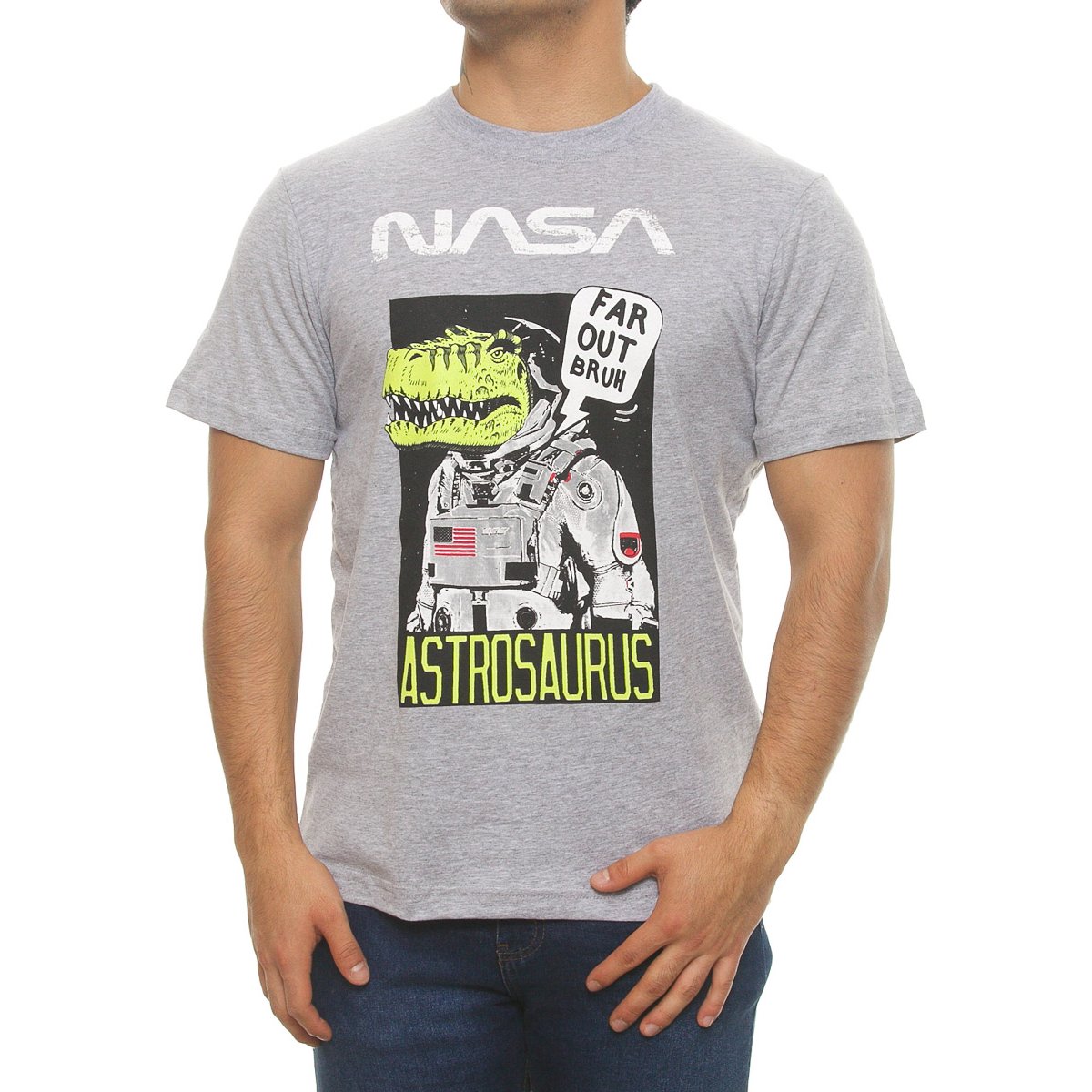 Camiseta manga corta NASA hombre