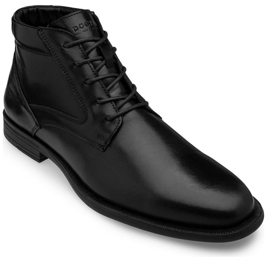 Bota Dockers en Piel Negro