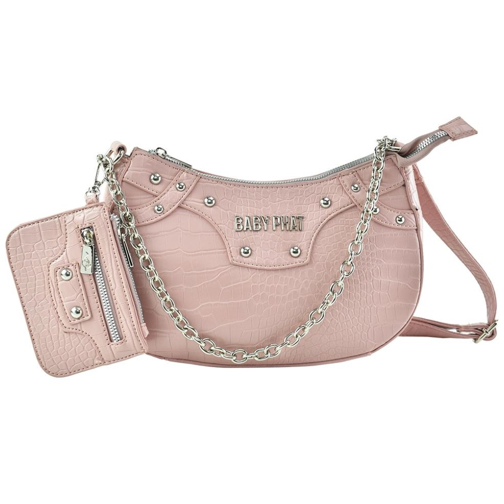 Piel y Moda CyC - Bolsa marca bebe Color palo de rosa Trae su strap para  que la uses cruzada $710 Puedes pagarla la siguiente quincena o en dos  pagos, por nuestros