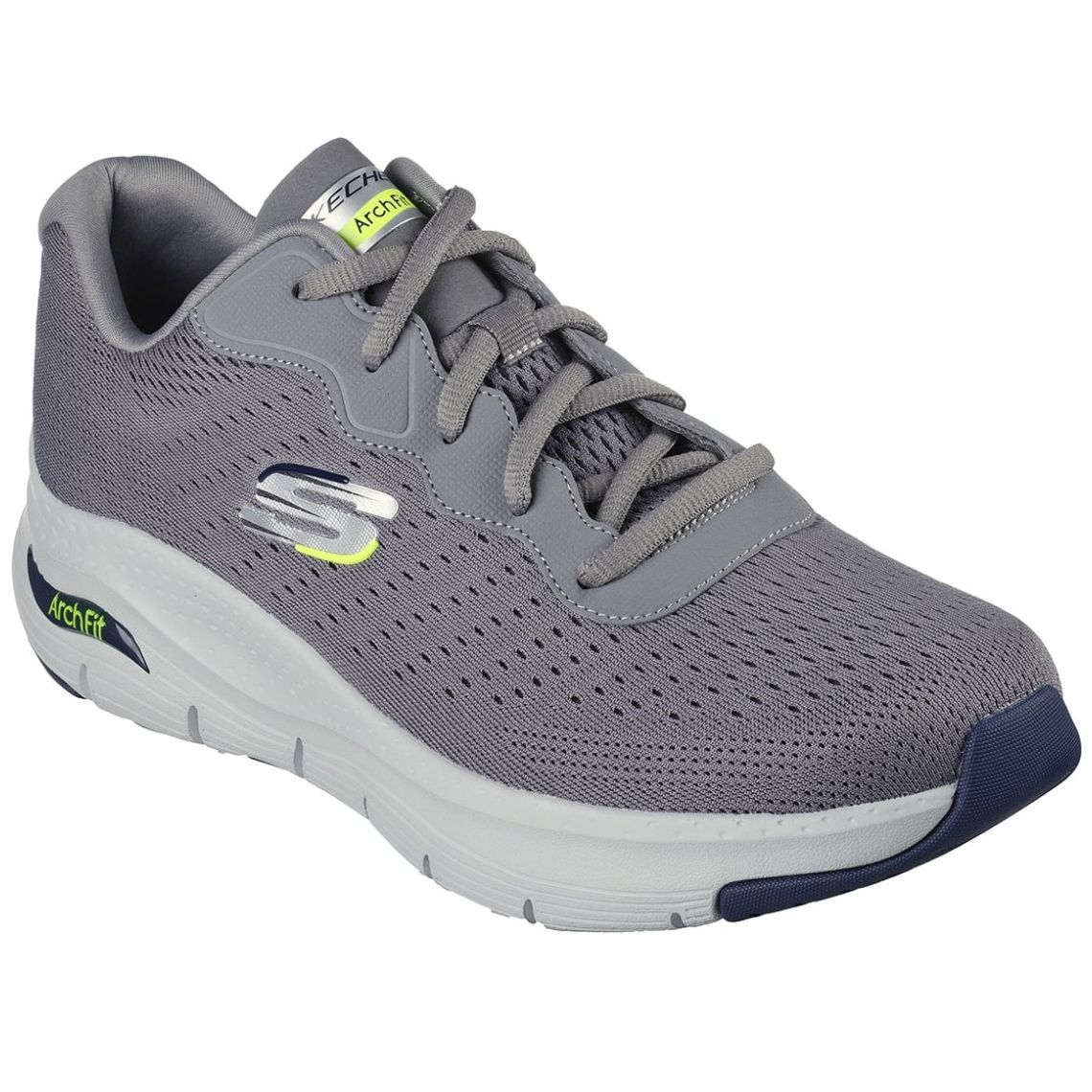 Tenis skechers gris orders