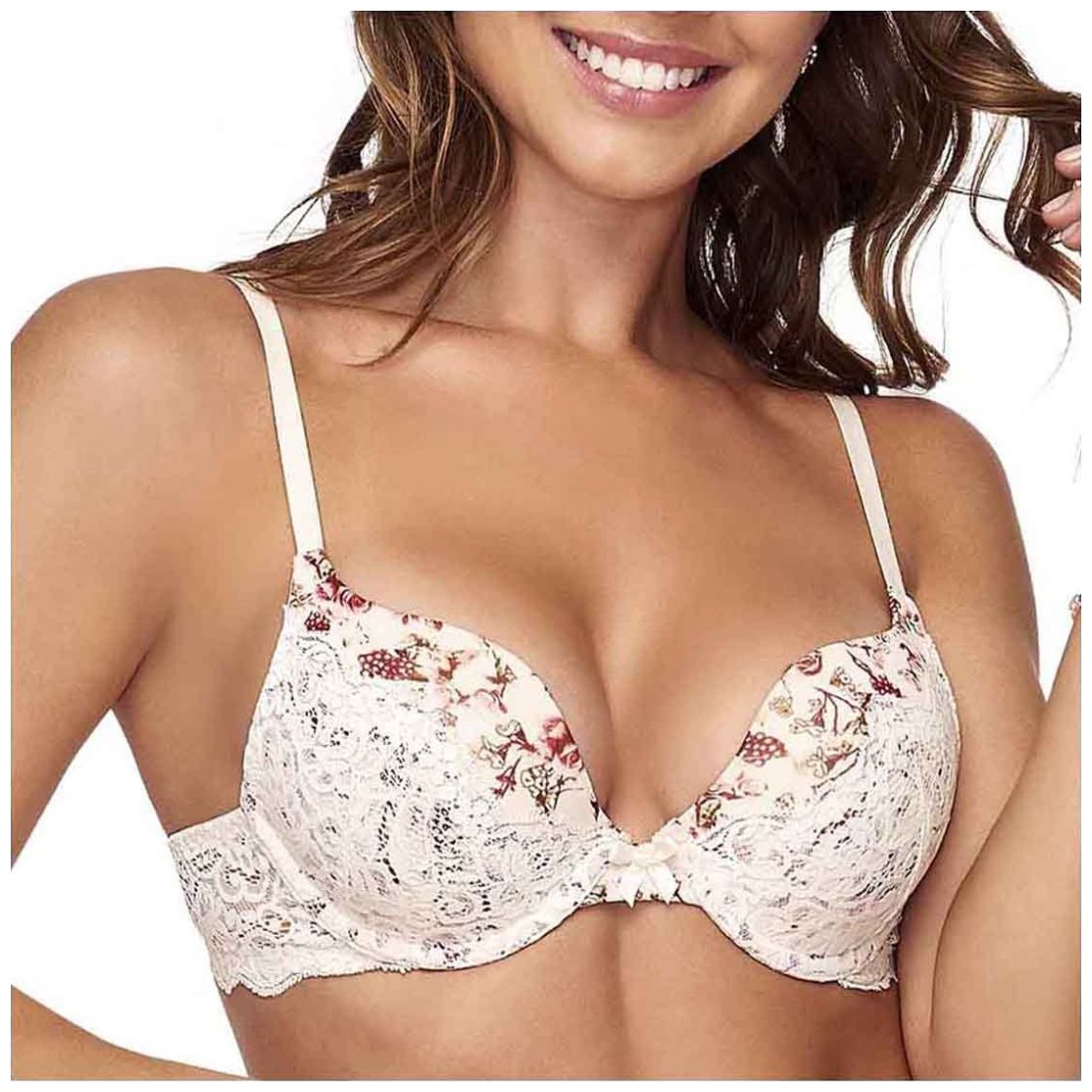 Brasier Ilusión Microfibra Negro Talla 36B