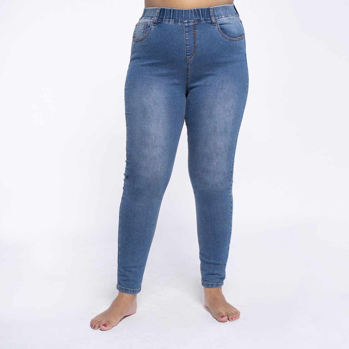 Jeans con resorte en best sale la cintura