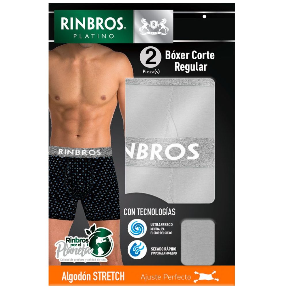 Boxer Rinbros Brief 2 Pack para Hombre