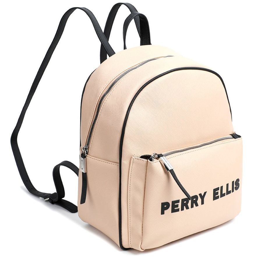 Bolsa Backpack Ivory Perry Ellis