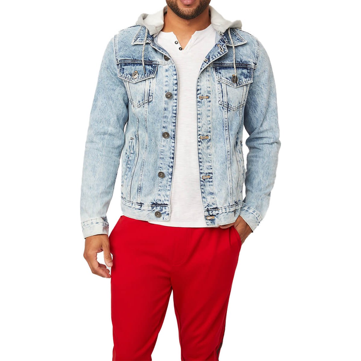 Chamarras de best sale hombre marca guess
