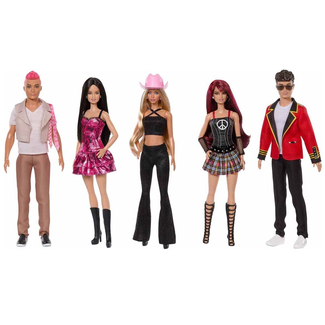 Barbie en un online mundo de videojuegos personajes