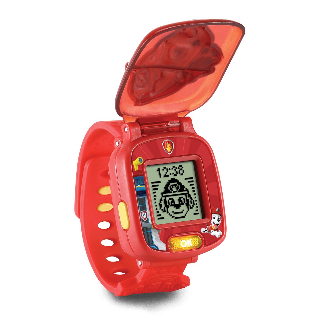 Reloj Niños Digital Luces Sonido Tapa Patrulla Canina Paw