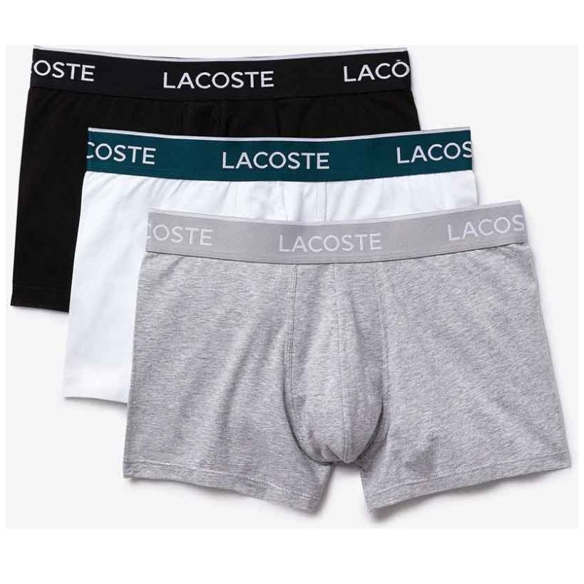 Boxer Trunk Lacoste 3 Pack para Hombre