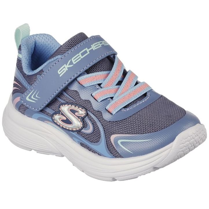 Tenis Skechers Gris con Velcro