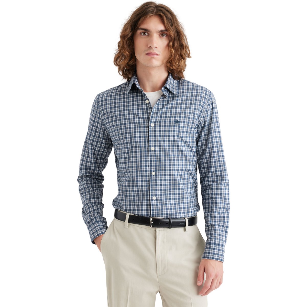 Camisa Corte Clasico Refinedd Poplin Supreme Flex Dockers para Hombre