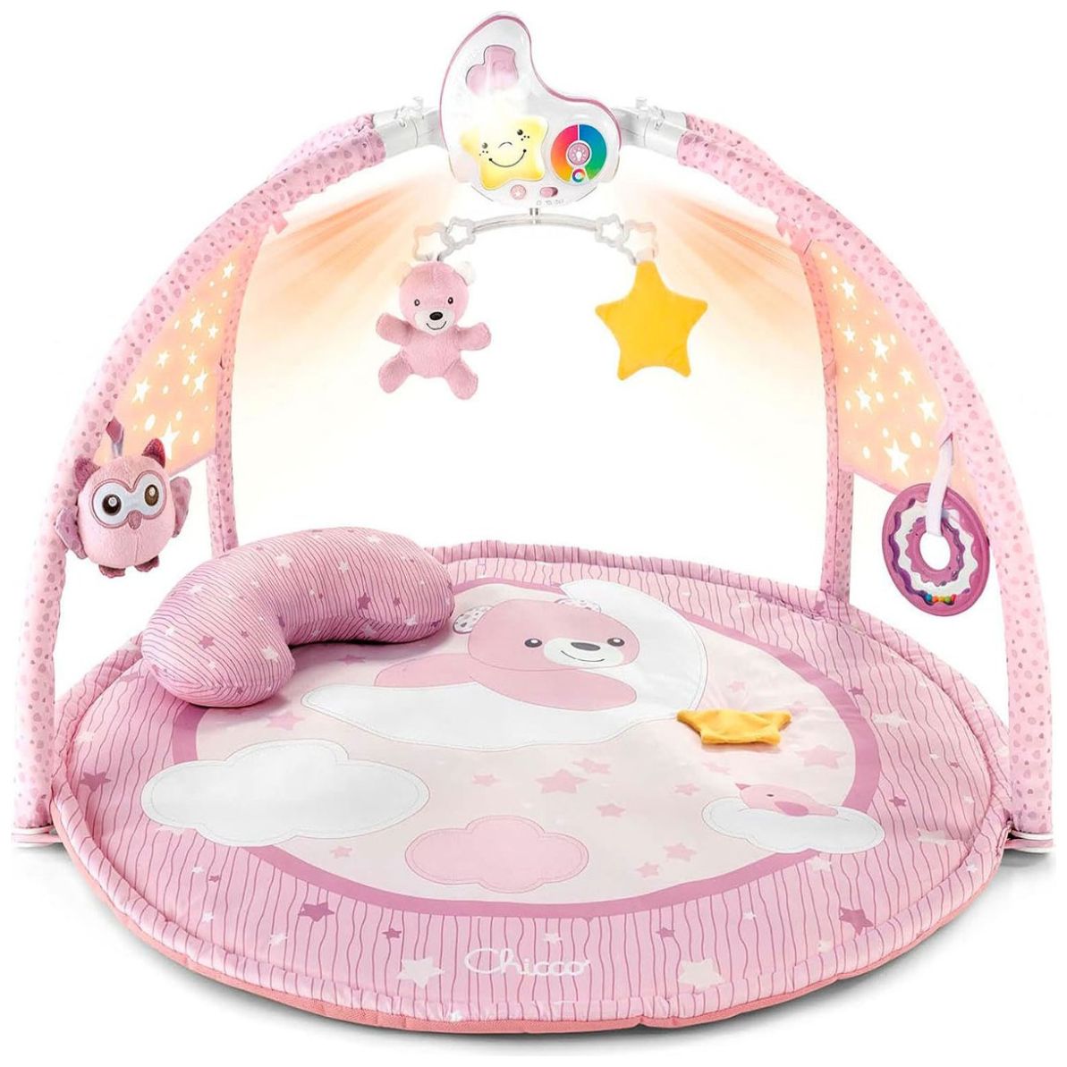 Gimnasio para bebe discount rosa