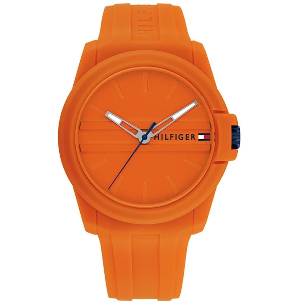 Reloj tommy best sale hilfiger naranja