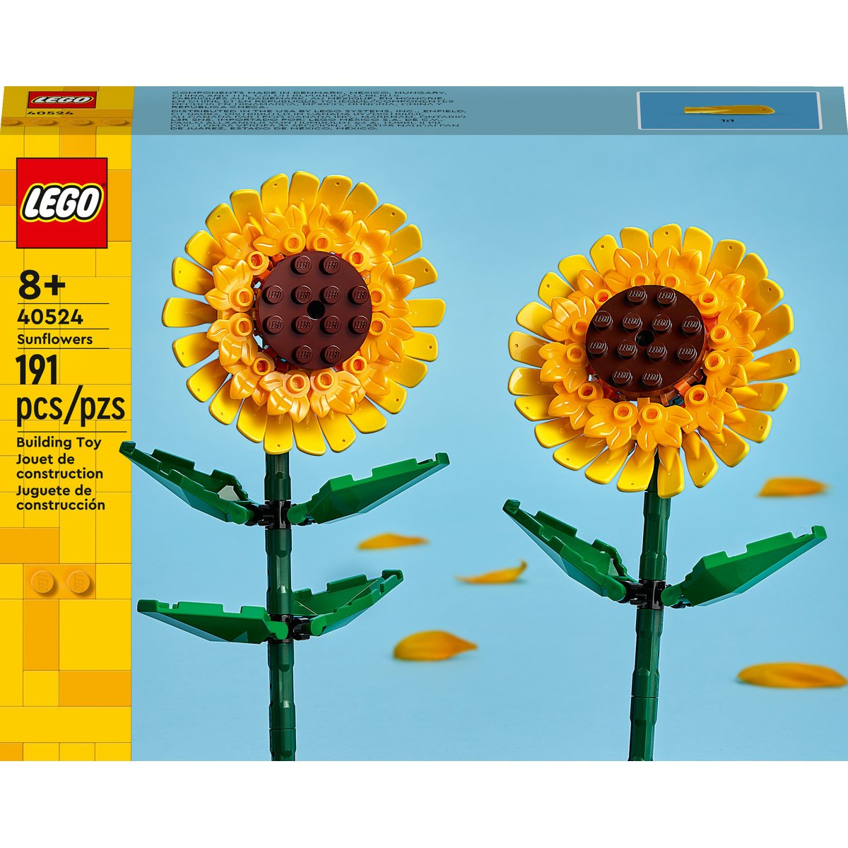 Soportes de pared para flores LEGO® LEGO® Flower Bouquet 10280, tulipanes  40461, rosas 40460 o girasoles 40524 -  México