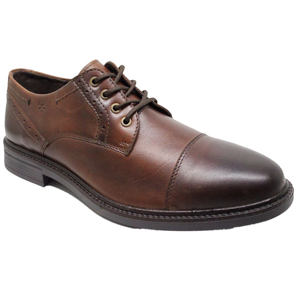 Zapato Vestir Carlo Corinto en Piel Color Cafe para Hombre