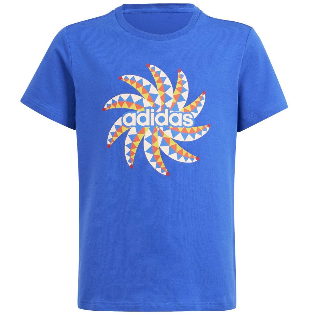 Playera Adidas Estampado Tipo Floral para Infantiles