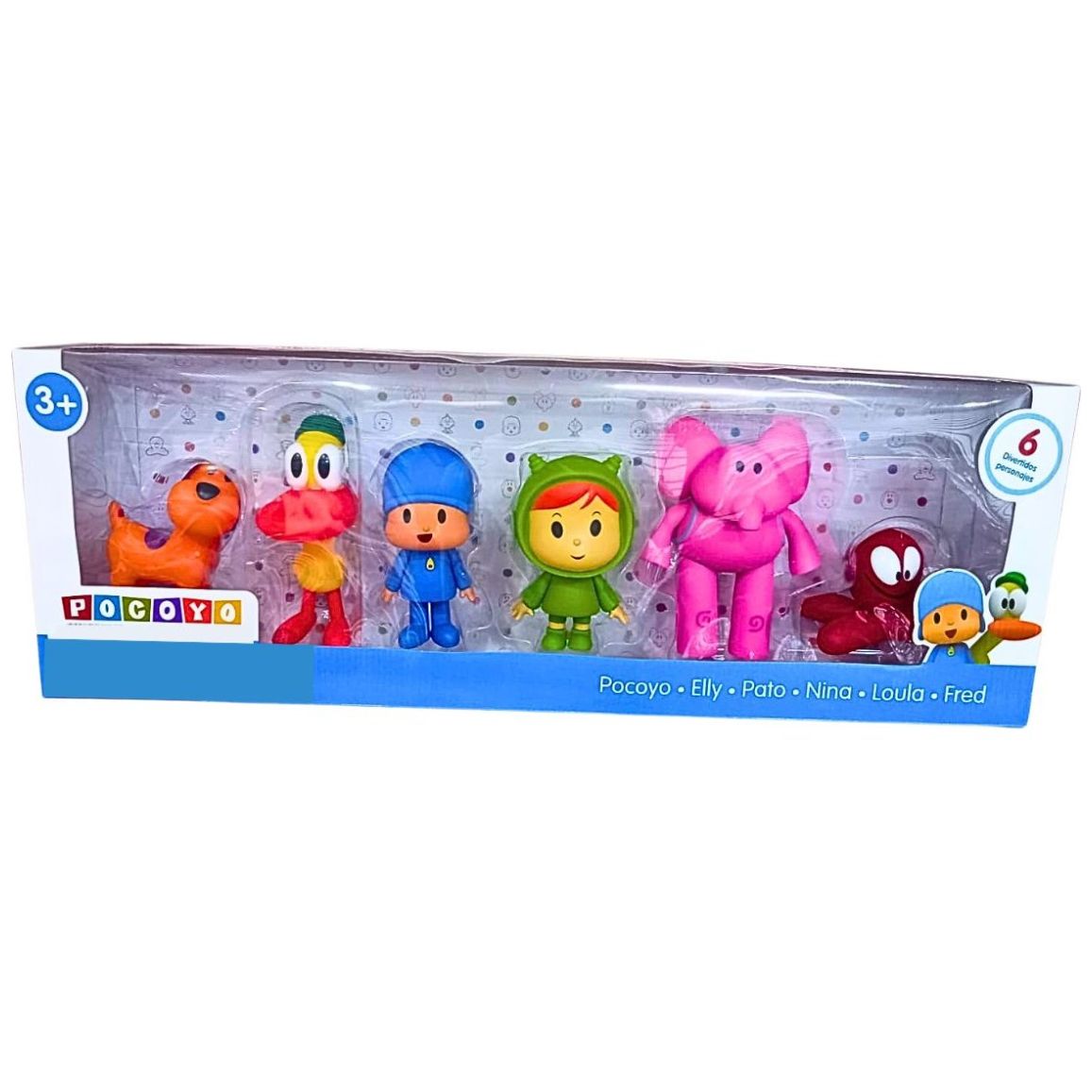 Pocoyo Set de 6 Figuras