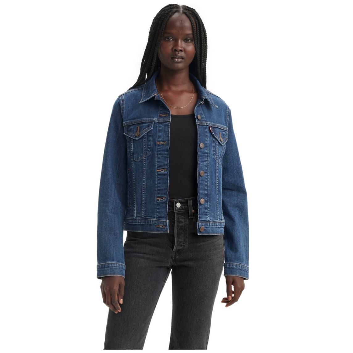 Chamarras de mezclilla levis deals para mujer