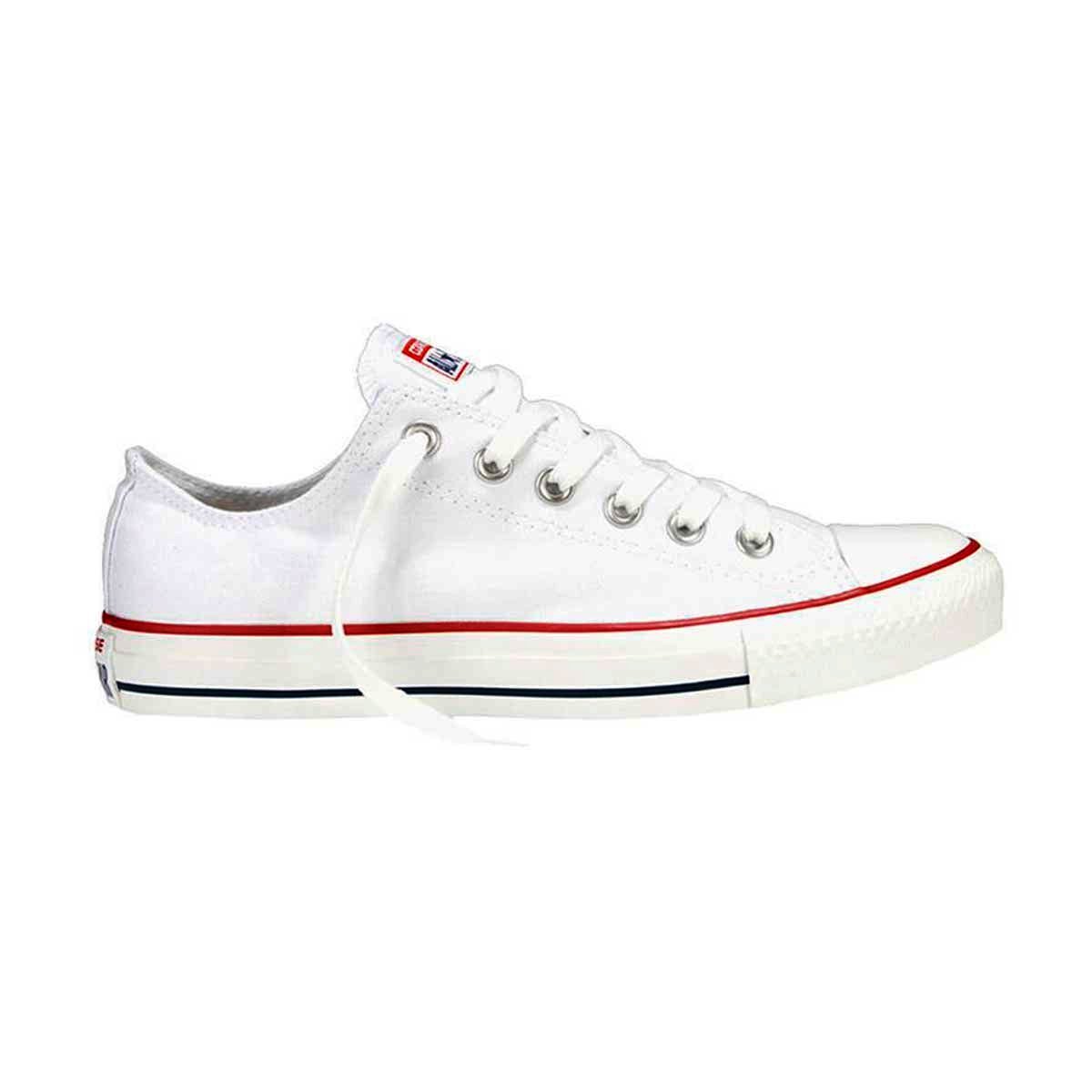 Tenis Choclo de Lona Blancos Converse