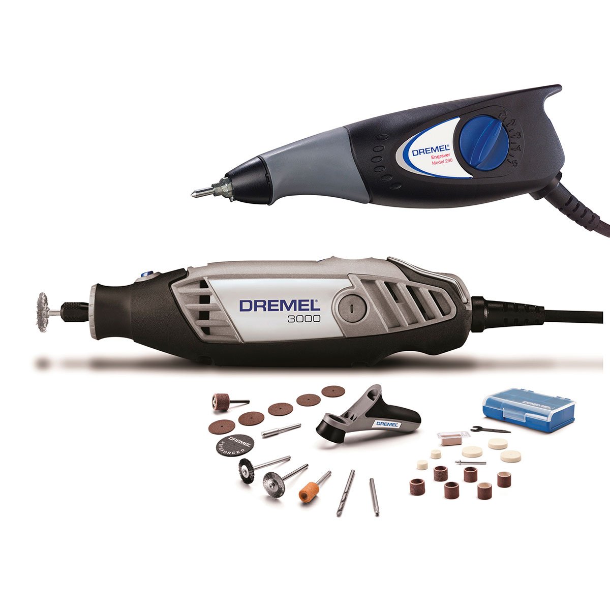 Combo Dremel Multipro 3000 + 26 Accesorios + Grabador 290 - 1619R3290S  Dremel