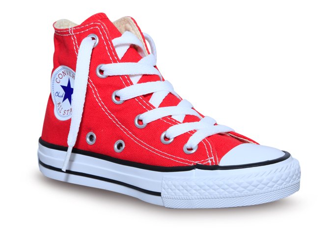 Converse cheap botin rojo