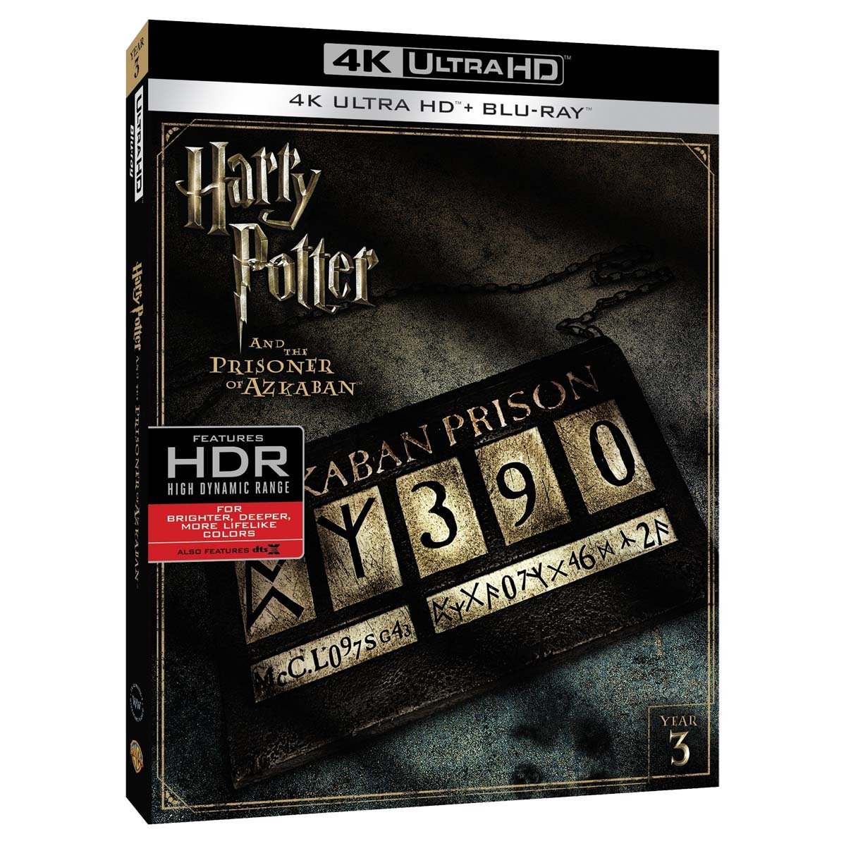 Blu Ray 4K Uhd Harry Potter Y el Prisionero de Azkaban