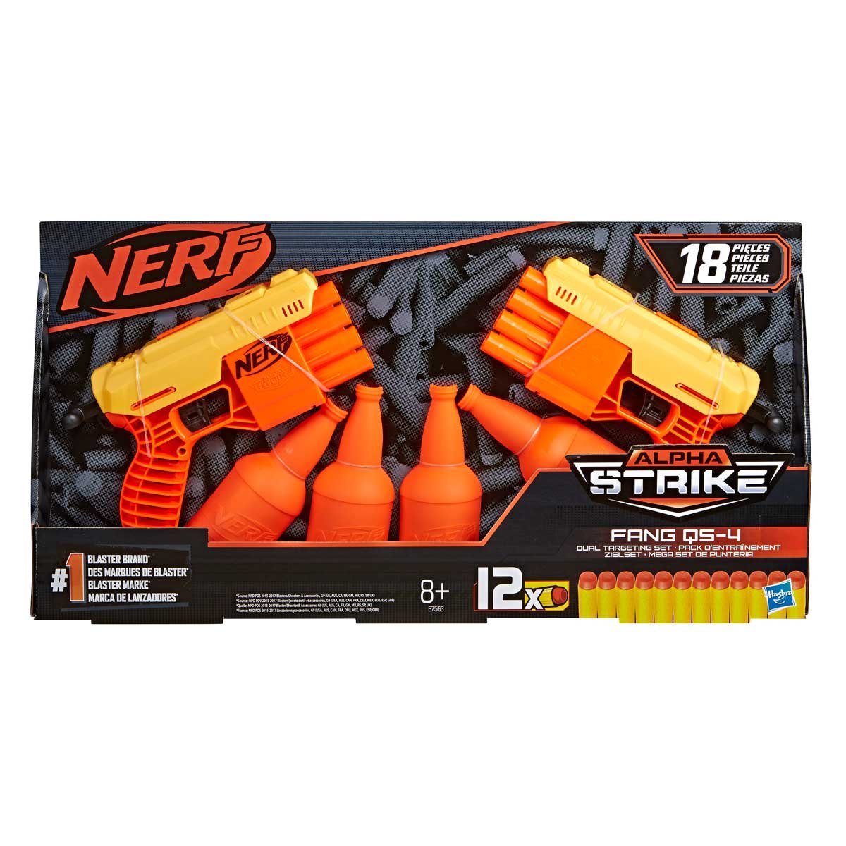 Nerf Alpha Strike Fang Qs 4 Targeting Set Hasbro