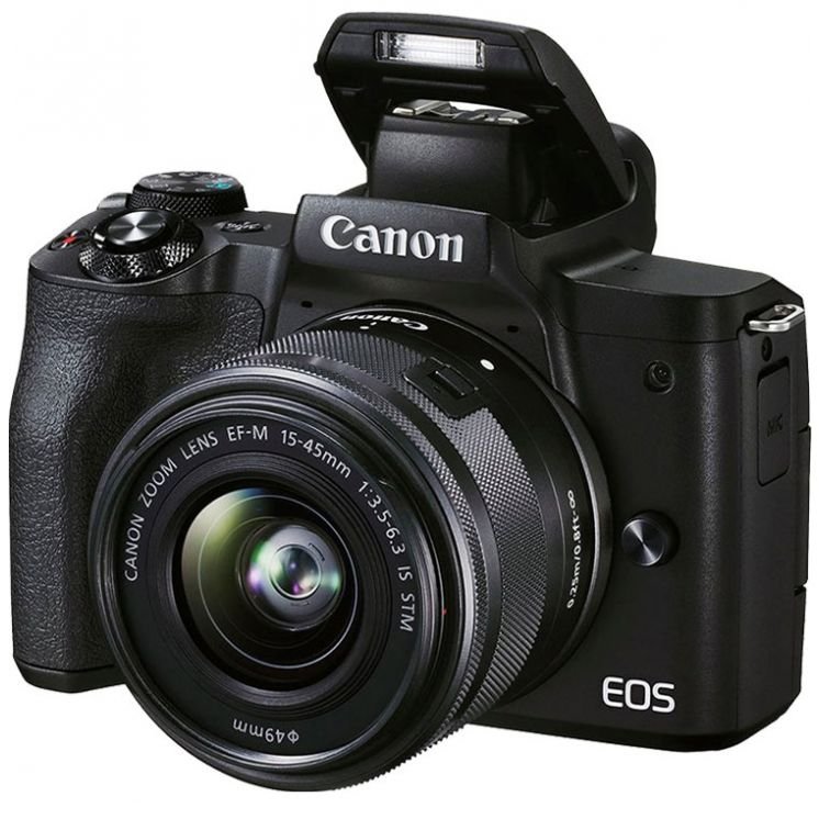Cámara Canon Eos M50 Mark II Ef-M 15-45Mm