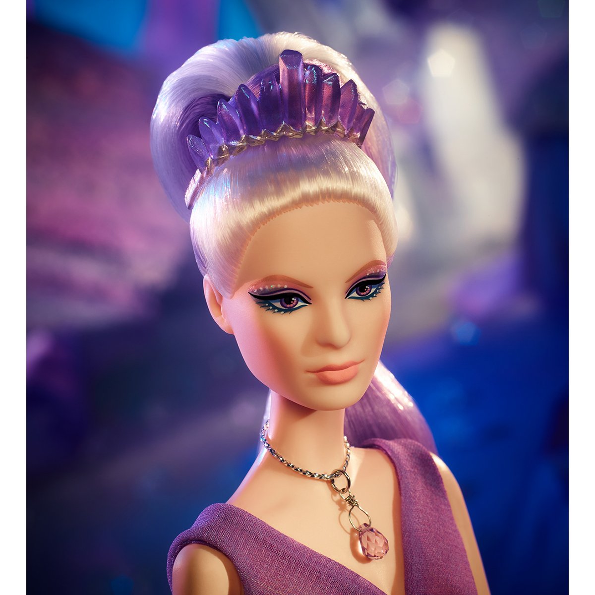 Barbie Signature Coleccion Cristal Muñeca Con Luz Mattel
