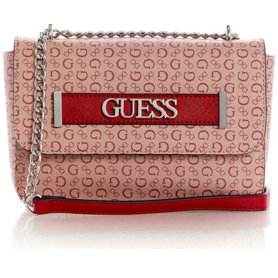 Crossbody Rojo Guess Factory Sv823421 Red