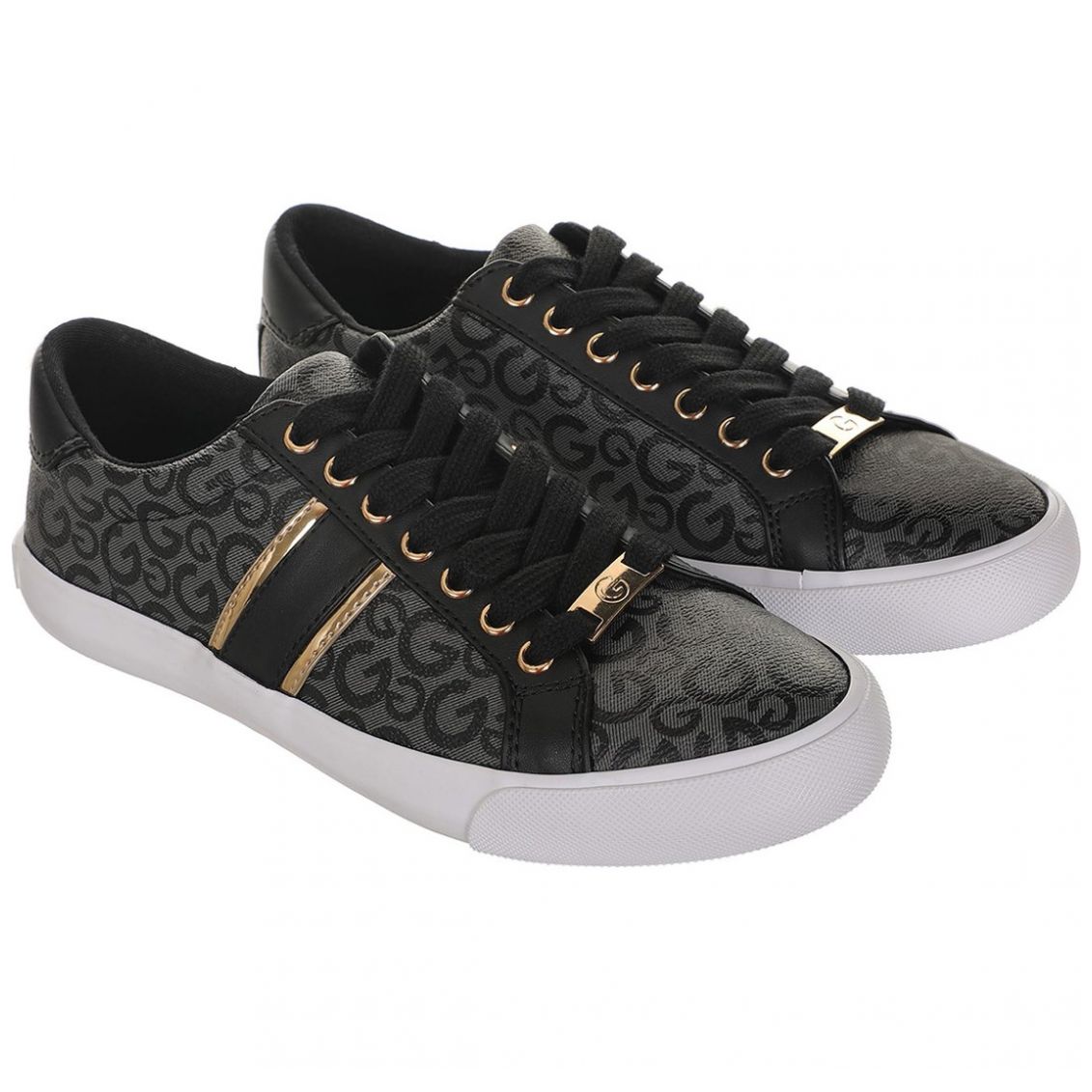 Tenis guess negro dama sale