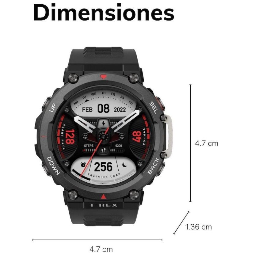 Smartwatch Amazfit GTR 2 CLÁSICO 1,39 Sumergible BioTracker WiFi GPS - DX