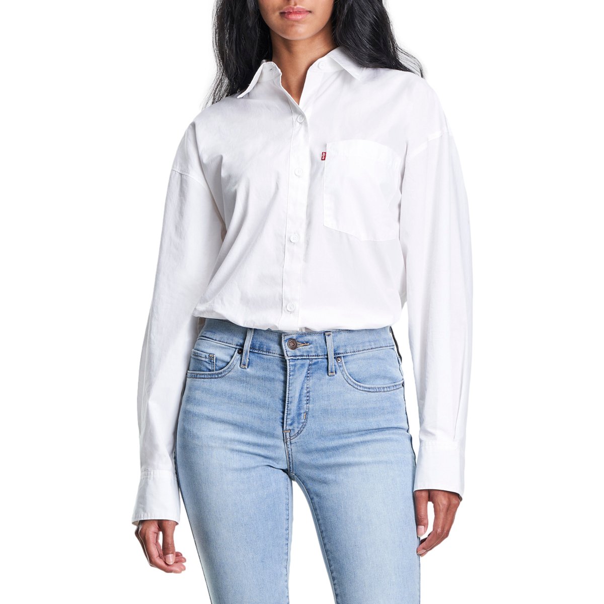 Camisas levis blancas on sale