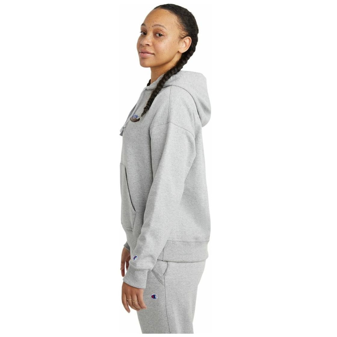 Sudadera champion mujer gris hot sale