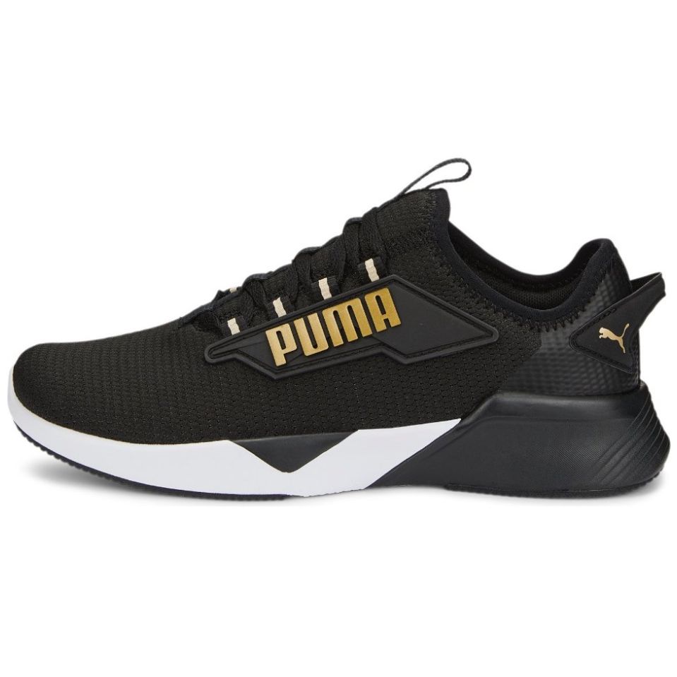 Zapatos puma mujer negro clearance amarillos