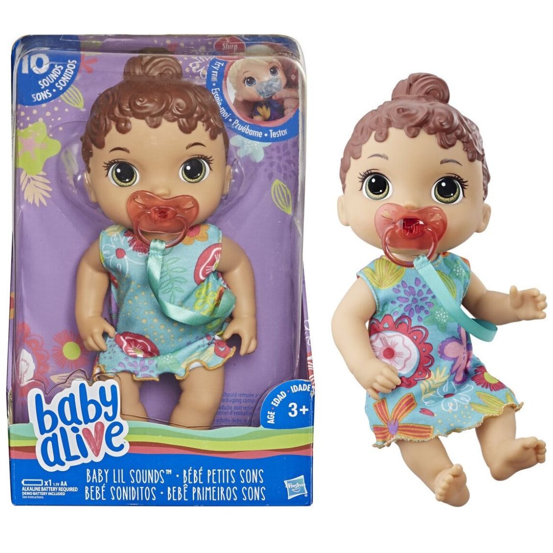 Cuna y sillita para muñeca baby alive discount hasbro