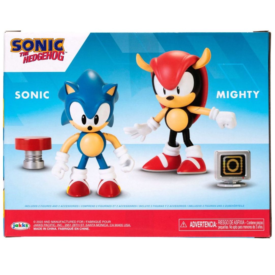  Sonic the Hedgehog 2 The Movie Colección de figuras de acción  articuladas de 4 pulgadas (Sonic) : Juguetes y Juegos
