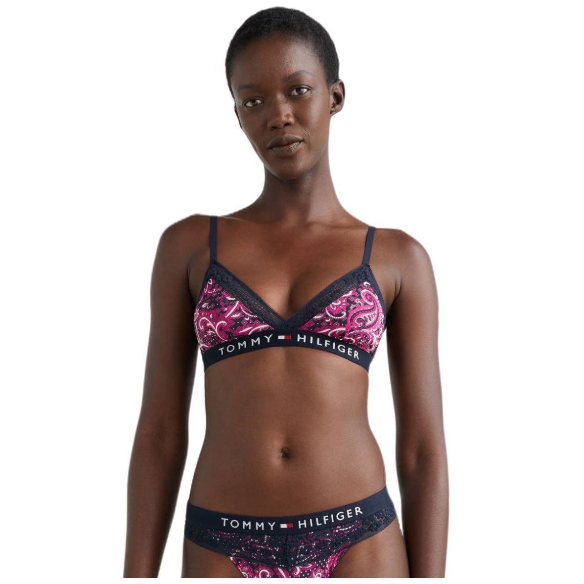 Tommy Hilfiger - Brasier Push-up de Microfibra para Mujer, Paquete