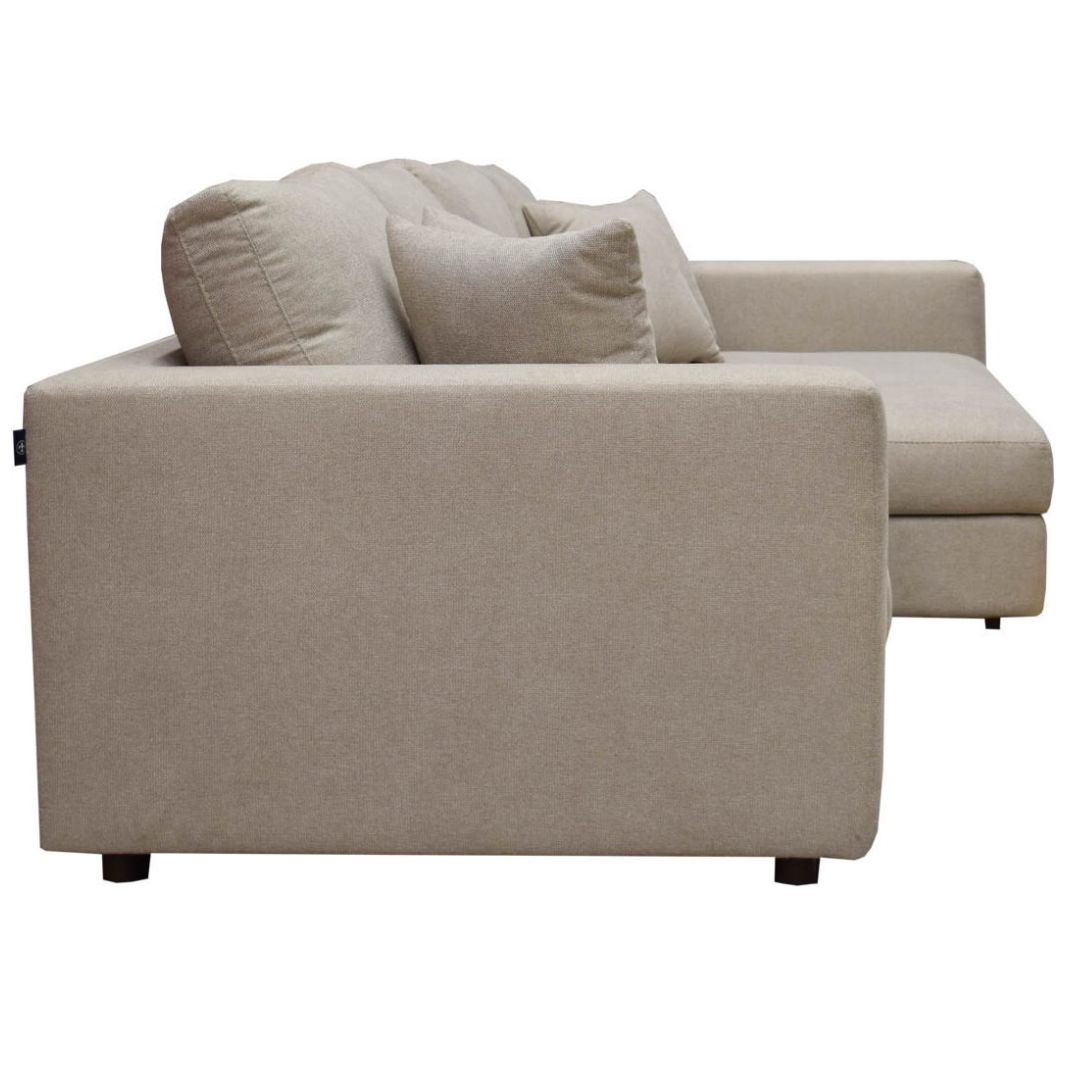 Protector de muebles beige con 8 esquineras 4,6 m