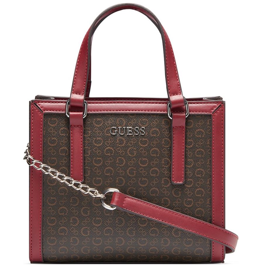 Bolsa Guess Roja Nueva Y Original