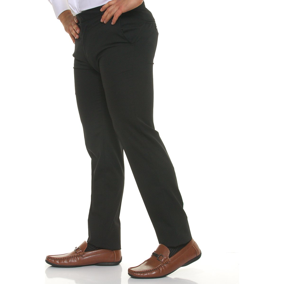 Pantalon De Vestir Formal | Liso |Slim-Fit