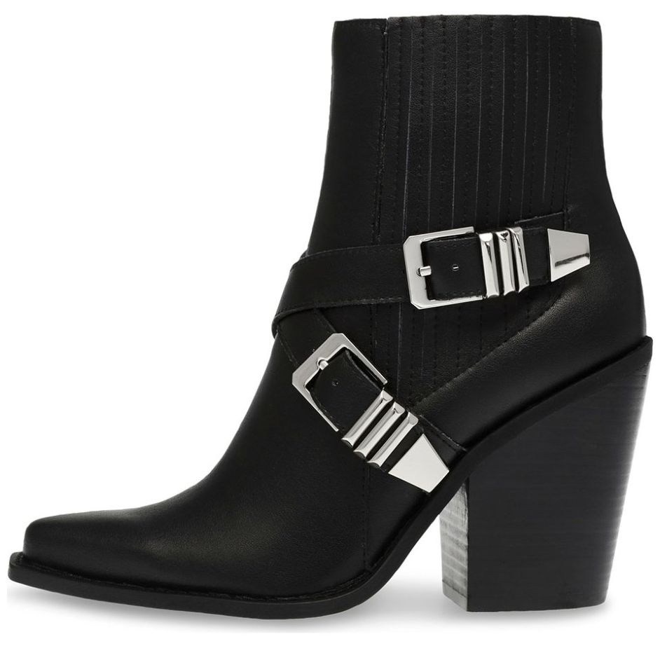 Steve madden best sale botin negro