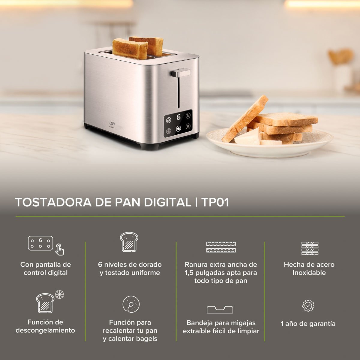 RC-T1 TOSTADOR DE PAN